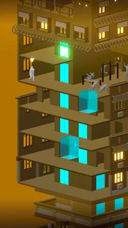 A screenshot of the mobile game Going Up.