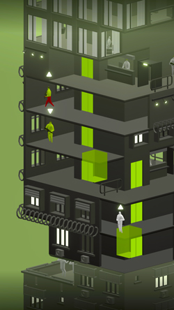 A screenshot of the mobile game Going Up.