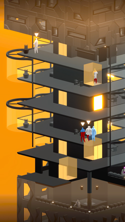 A screenshot of the mobile game Going Up.